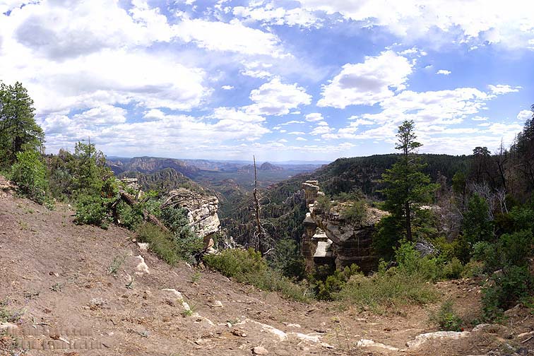 Red Rock Secret Wilderness Overlook, June 28, 2010